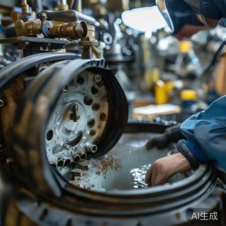 检查水泵叶轮磨损