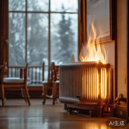 传统暖气片，简单易用，灵活调节