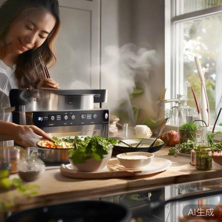 TCL集成灶，烹饪减脂神器