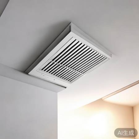 排风口:房间空气净化器