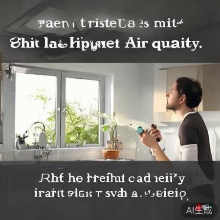 “通风清油烟,厨房更清新”