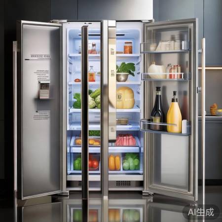 三开门保鲜,分区明确,容量大