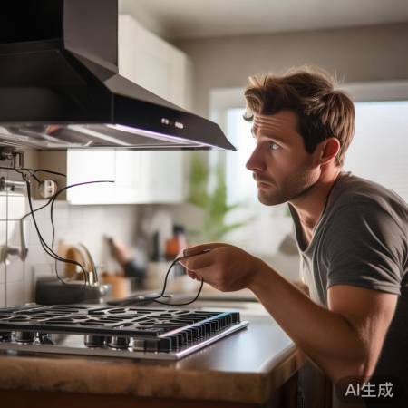 “抽油烟机插头跳闸巧解决”