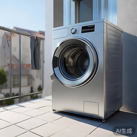 阳台洗衣机柜全铝款，时尚收纳新选择