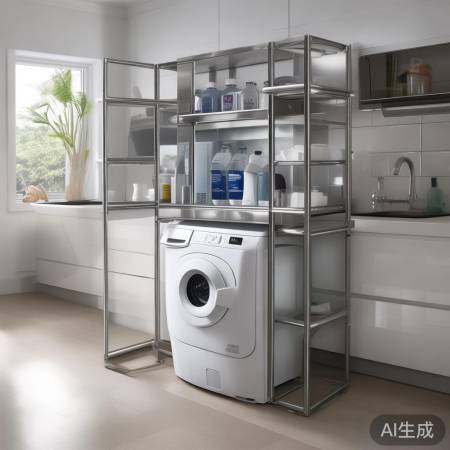 全铝洗衣机柜,选对生活更美好