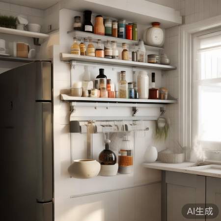 冰箱上方挂钩置物