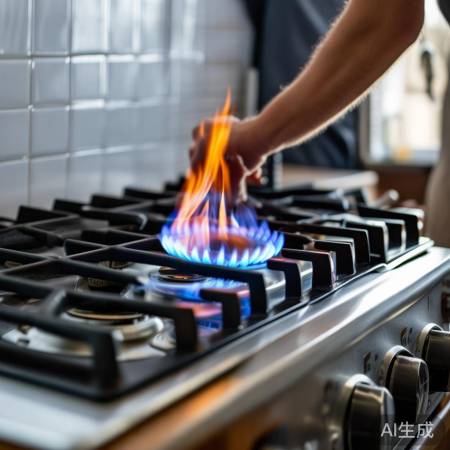 燃气灶恢复顺畅
