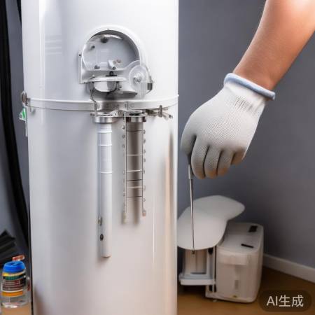 热水器保养,清洁加热管