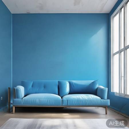 乳胶漆:色彩丰富,易施工,需定