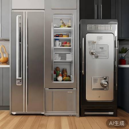 冰柜与保险柜,用途不同