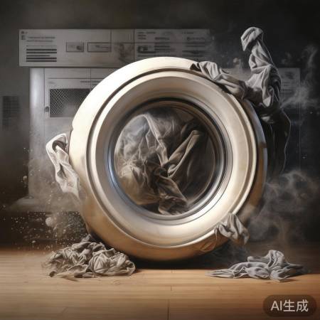 洗衣机运转噪音解析：为何滚筒洗衣机转圈会响