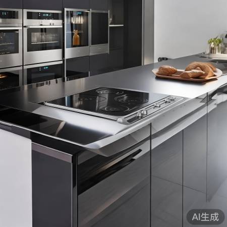 集成灶安装前后对比，厨房焕然一新