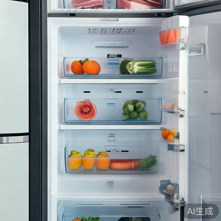 美的冰箱微晶611：家用保鲜神器，品质生活新选择