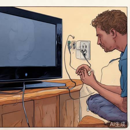电视一开即关，揭秘故障原因