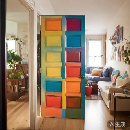 防盗门改色交流