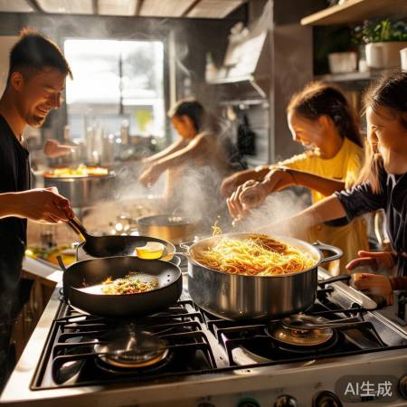 烹饪新体验,多灶同步享美食