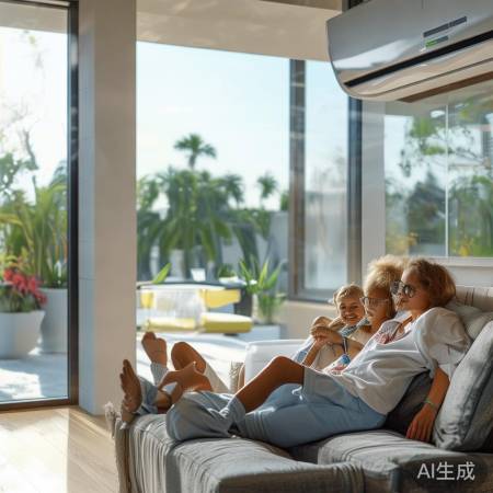 400平空气能制冷，家庭舒适之选，节能省电攻略推荐