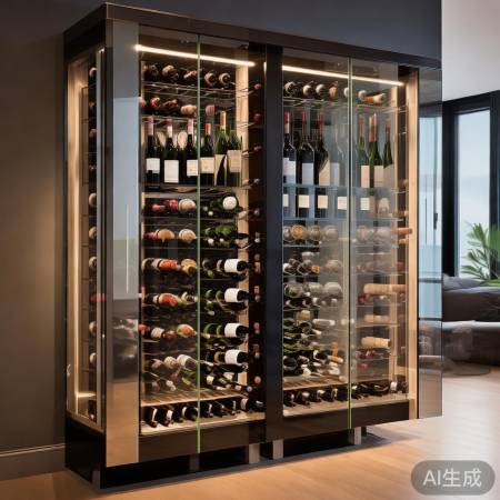 红酒柜设计,美观实用家居亮点
