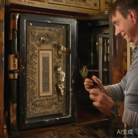 保险柜换面板笑话