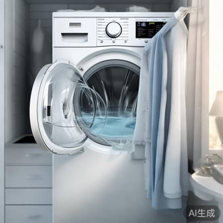 洗衣机洗窗帘步骤