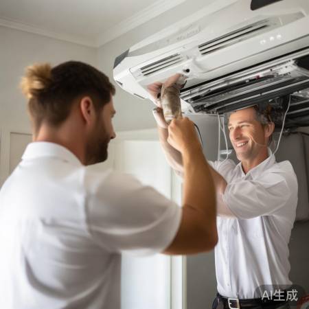 海信空气能安装便捷，师傅手艺娴