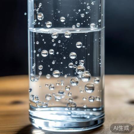 水中藏空气，水流动不稳