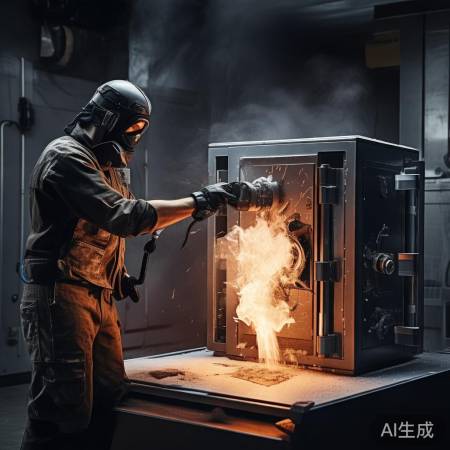 热胀冷缩开保险柜