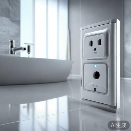 智能马桶防水插座，隐藏式设计轻松解决卫生间难题