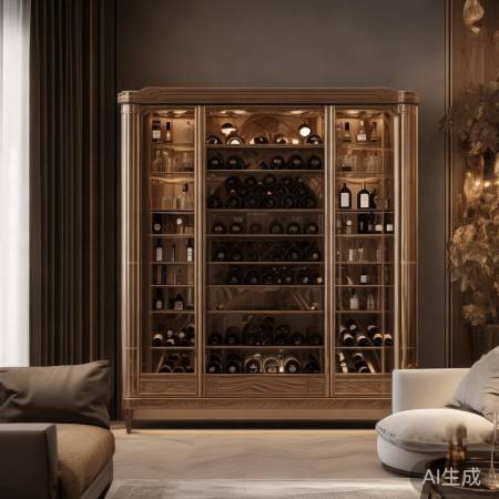 大武口红酒柜加工，尽显奢华家居风情