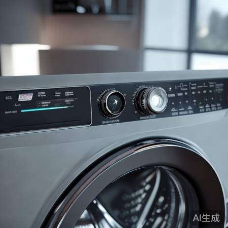 洗衣机操作面板选程序