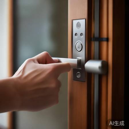 指纹锁入户防撞，安全生活新选择