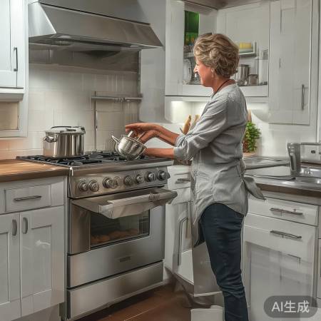 斜度设计，烹饪更自如