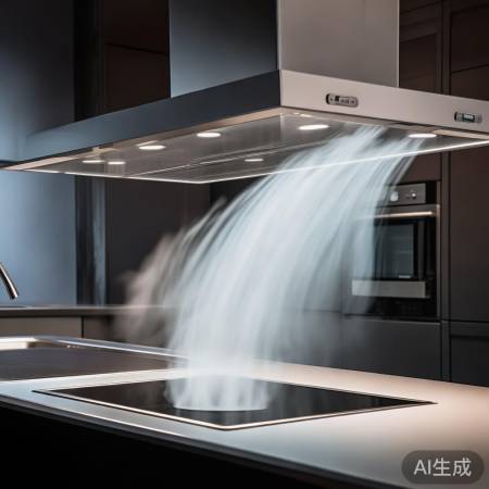 斜度设计，油烟更顺畅