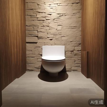 圆形马桶的舒适体验：非智能设计新风尚