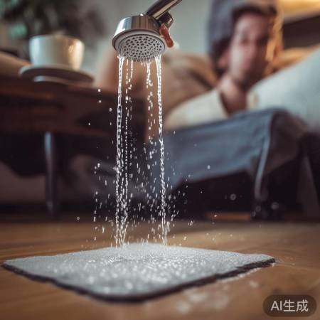 热水器喷头水管尾端持续流水问题解析