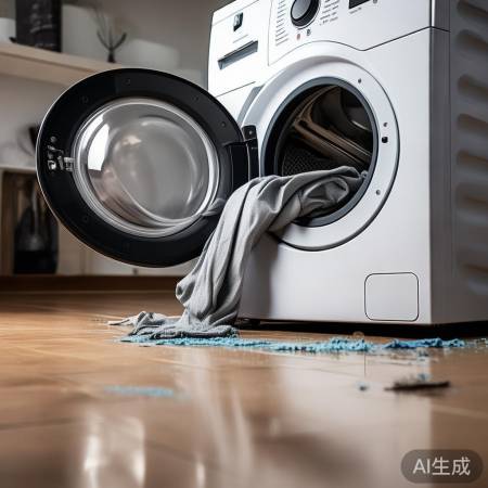 高速旋转损衣物，地板易裂