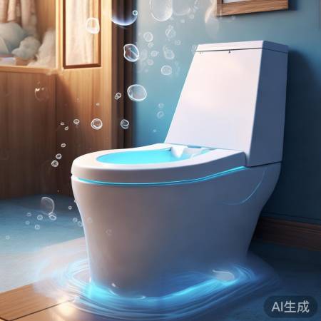 智能马桶泡泡清洁，告别卫生间尴尬困扰