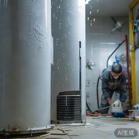 定期清洗热水器,安全高效