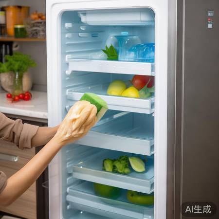 定期清洁冰箱,食物更新鲜