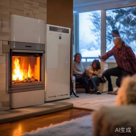 空气采暖有噪音，效果冷天略差