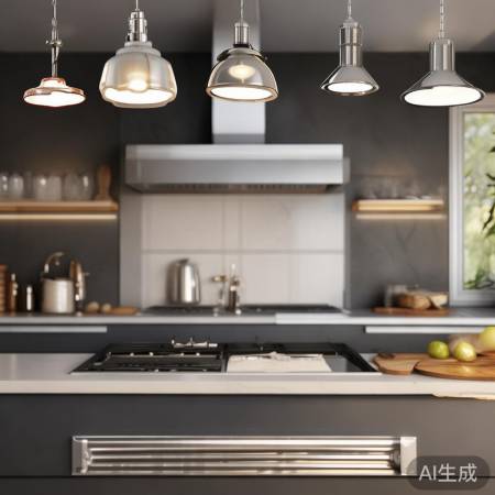 选灯具,配厨房风格