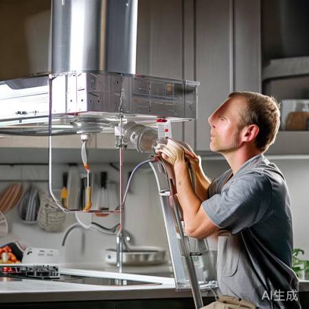 集成灶排烟管过大解决法