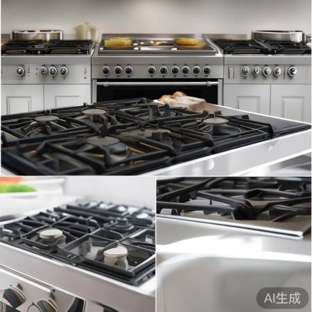 燃气灶易清洁设计