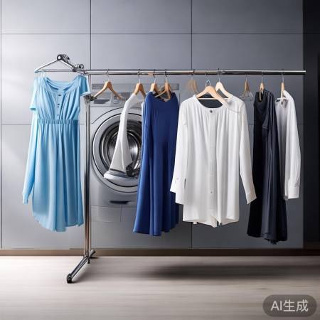 直驱洗衣机洗得干净鲜艳