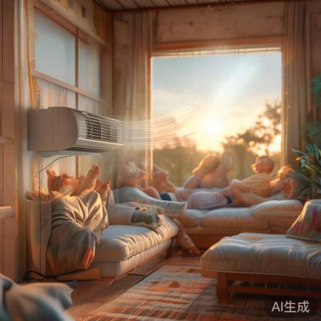 空调，心灵港湾，舒适夏日