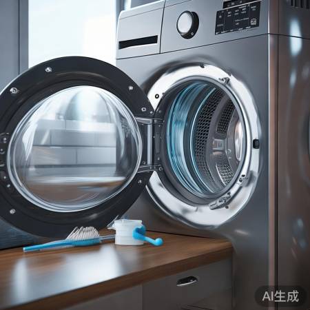 洗衣机清洁，防问题。