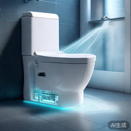 智能马桶阀，防堵防臭舒适