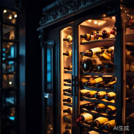 酒柜灯光,温馨雅致