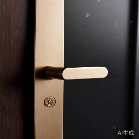 智能指纹锁：U型设计，安全便捷的家居新选择