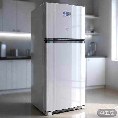 美的冰箱330WGZM：美观实